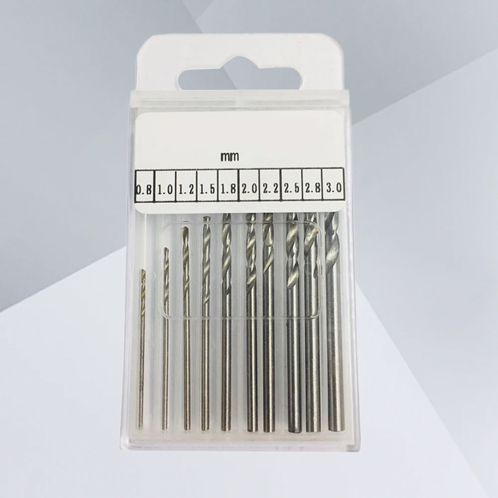 10 шт., набор сверл 0,8-3,0 мм, мини-ручная дрель для точного сверления отверстий из янтарного акрила, DIY проекты, роторные биты для резьбы
10 шт., набор сверл 0,8-3,0 мм, мини-ручная дрель для точного сверления отверстий из янтарного акрила, DIY проекты, роторные биты для резьбы