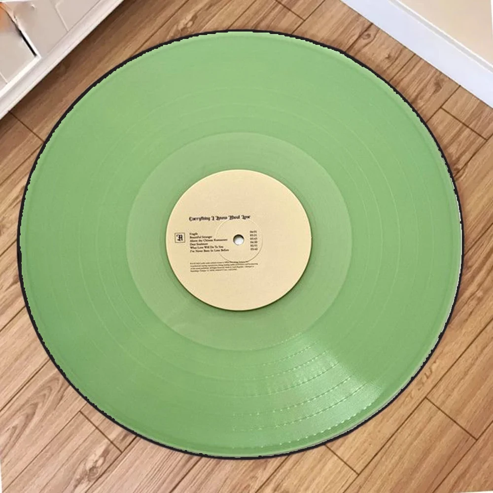 Green CD Design Printing Round Carpet for Home Decor Bedroom Coffee Table Carpets Lounge Floor Mat Kitchen Area Washable Mats
Green CD Design Printing Round Carpet for Home Decor Bedroom Coffee Table Carpets Lounge Floor Mat Kitchen Area Washable Mats
