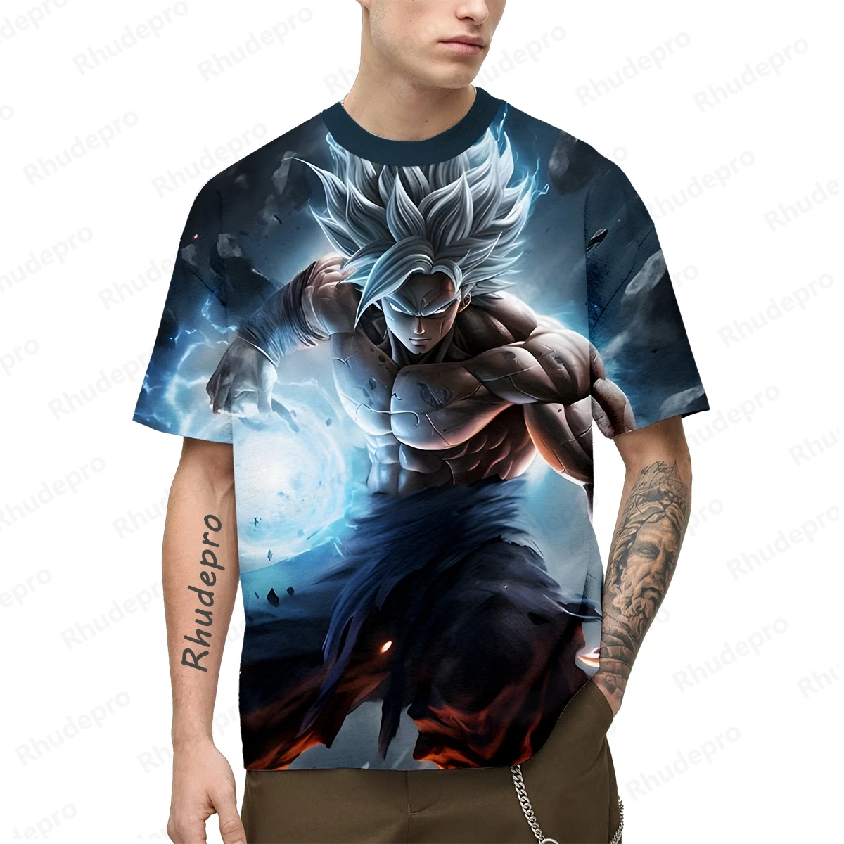 Anime Men Streetwear Dragon Ball T-Shirt Goku Super Saiya Clothing Tops Children Harajuku Style Shirts 2025 Cosplay Short Sleeve
Anime Men Streetwear Dragon Ball T-Shirt Goku Super Saiya Clothing Tops Children Harajuku Style Shirts 2025 Cosplay Short Sleeve