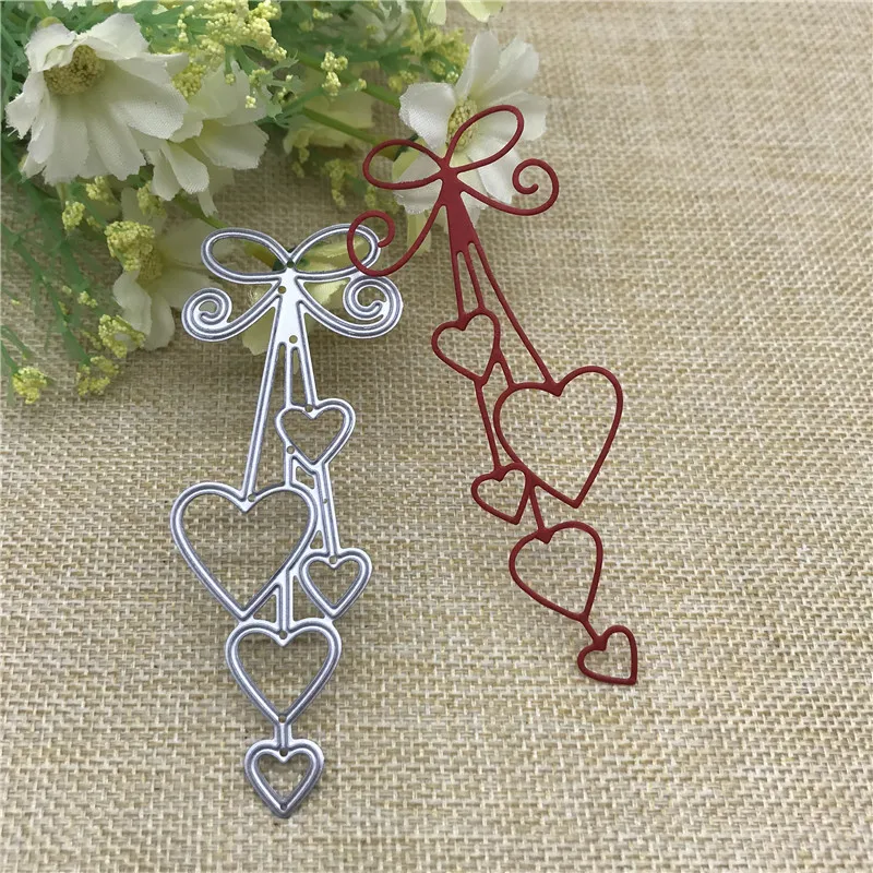 Love heart bow Metal Cutting Die Stencils for DIY Scrapbooking Album Decorative Embossing Handmade Paper Cards Gift
Love heart bow Metal Cutting Die Stencils for DIY Scrapbooking Album Decorative Embossing Handmade Paper Cards Gift