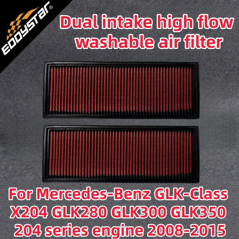 For Mercedes-Benz GLK-Class X204 GLK280 GLK300 GLK350 204 series engine 2008-2015 High Flow Sport Washable Air Filter
For Mercedes-Benz GLK-Class X204 GLK280 GLK300 GLK350 204 series engine 2008-2015 High Flow Sport Washable Air Filter