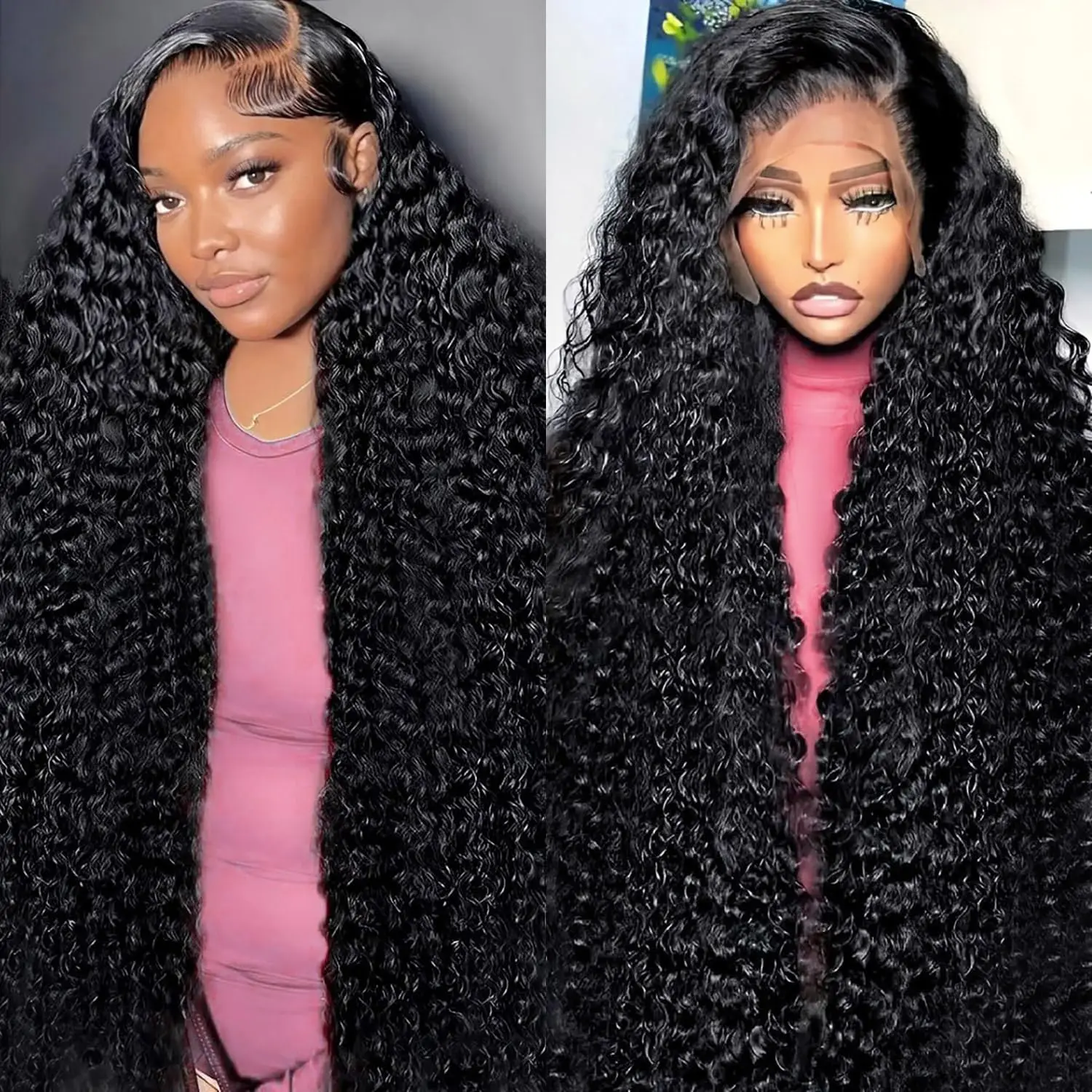 Water Wave Lace Front Wig 270% Density 36 38 Inch 13x4 13x6 Hd Curly Lace Frontal 360 Curly Human Hair Wigs For Women Human Hair
Water Wave Lace Front Wig 270% Density 36 38 Inch 13x4 13x6 Hd Curly Lace Frontal 360 Curly Human Hair Wigs For Women Human Hair