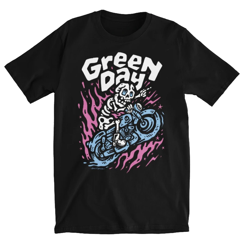 2025 Новая модная летняя футболка Green Day Rocker Punk Moto Skeleton с моделью черепа для мужчин и женщин
2025 Новая модная летняя футболка Green Day Rocker Punk Moto Skeleton с моделью черепа для мужчин и женщин