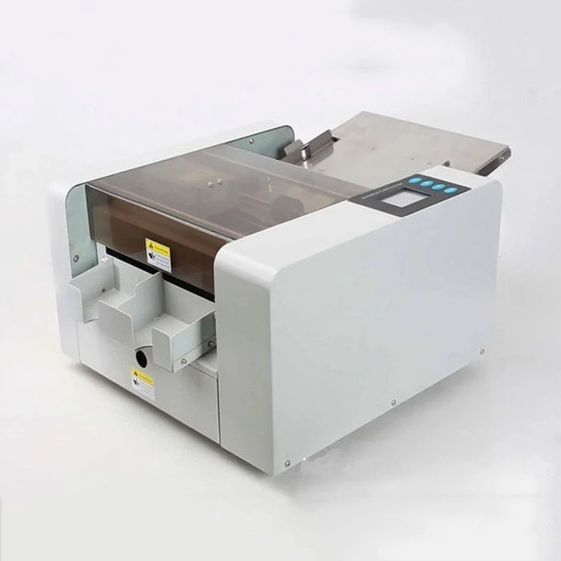 A4 Mini Size Automatic High Speed Die Cutting Machine Business Name Card Cutter on Sale
A4 Mini Size Automatic High Speed Die Cutting Machine Business Name Card Cutter on Sale