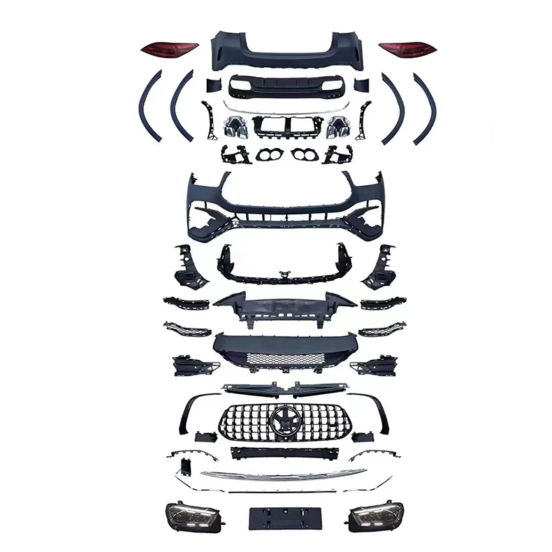 New for Mercedes-Benz Cars Bumper Body Kit Cars Bumper Front Lip Rear Diffuser Side Skirt with Grille Accessories
New for Mercedes-Benz Cars Bumper Body Kit Cars Bumper Front Lip Rear Diffuser Side Skirt with Grille Accessories