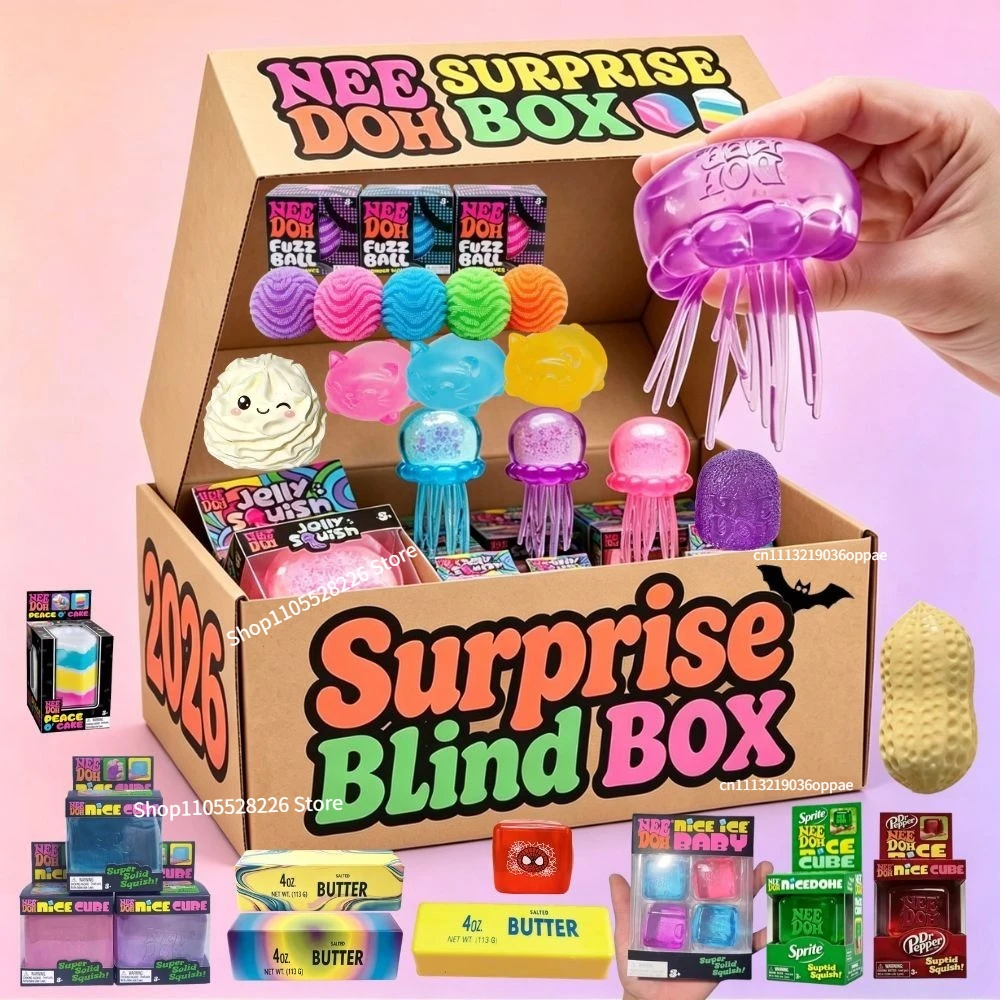 Hot Blind Box Mystery Kawaii Cat, Mochi Squishy, Simulated Butter Bar Fidget Toy, Anti-Stress Sensory Toys For ADHD Party Favors
Hot Blind Box Mystery Kawaii Cat, Mochi Squishy, Simulated Butter Bar Fidget Toy, Anti-Stress Sensory Toys For ADHD Party Favors