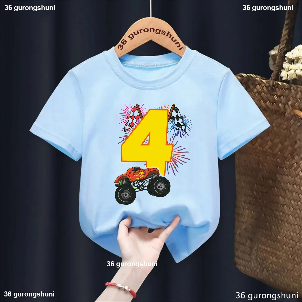 Funny Kawaii Kids Clothes 2nd/3rd/4th Car Tractor Birthday Gift Printed T Shirt Girls/Boys White/Blue/Yellow Summer Tshirt
Funny Kawaii Kids Clothes 2nd/3rd/4th Car Tractor Birthday Gift Printed T Shirt Girls/Boys White/Blue/Yellow Summer Tshirt