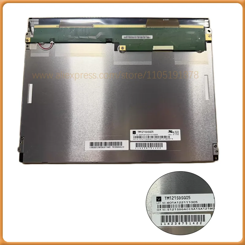 Original 12.1 Inch TM121SDSG05 LCD Panel Display Modules 800×600 LCD screen
Original 12.1 Inch TM121SDSG05 LCD Panel Display Modules 800×600 LCD screen