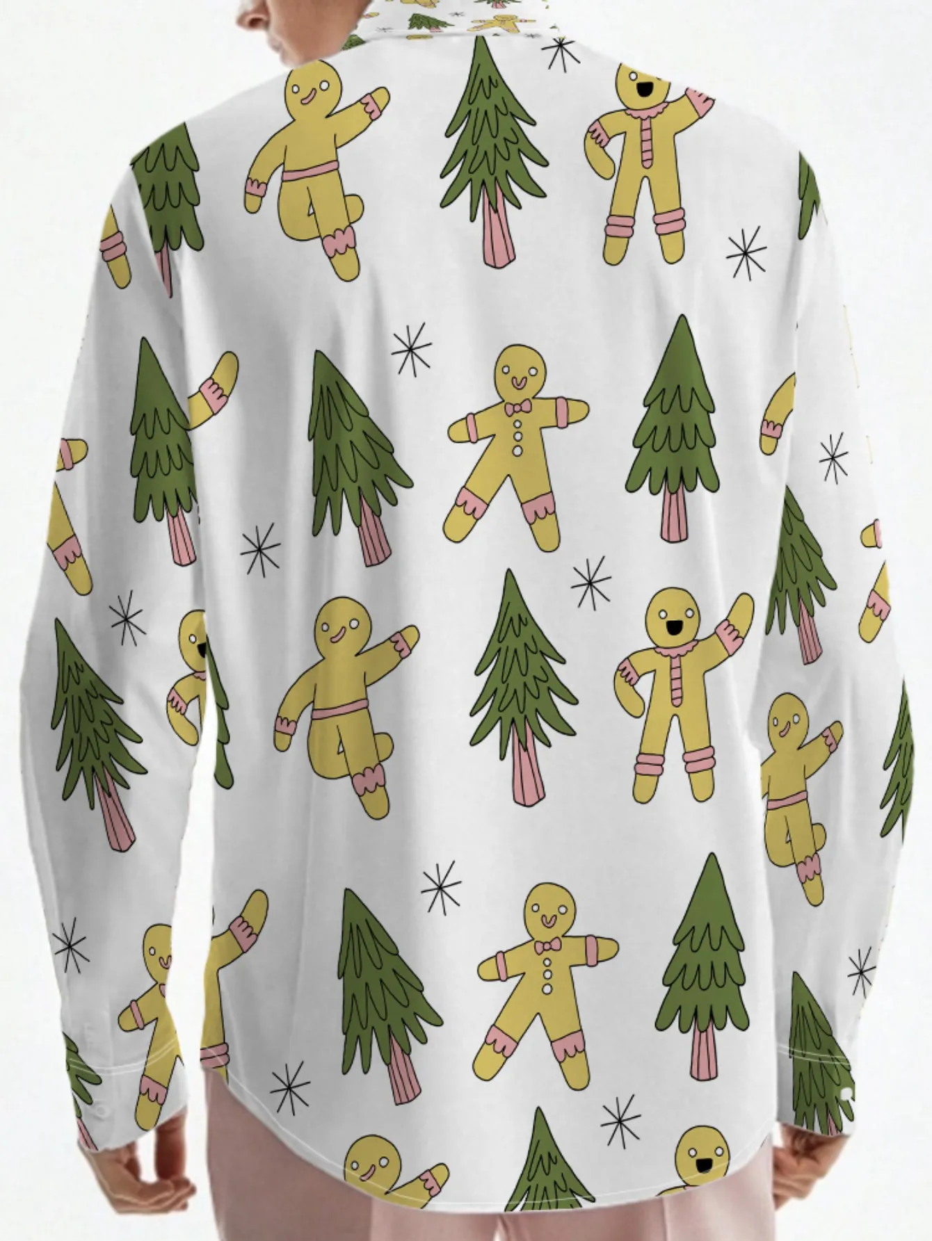  Тропическое рождественское издание, мужская рубашка с 3D принтом пряничного дерева, свободный крой с воротником-стойкой, 2025 г.
Тропическое рождественское издание, мужская рубашка с 3D принтом пряничного дерева, свободный крой с воротником-стойкой, 2025 г.