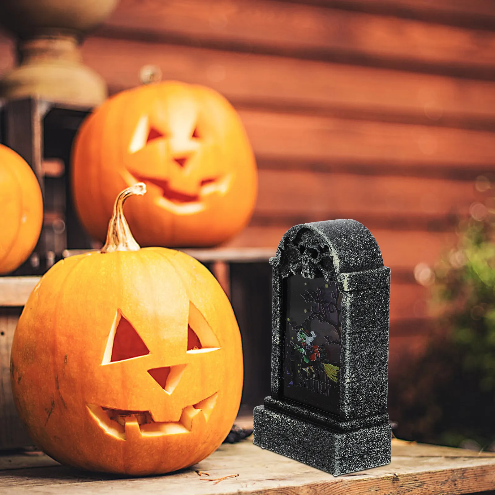 Halloween LED Tombstone Lights Plastic Creative Design Room Decor Party Night Light Bright GlowHaunted Adornment
Halloween LED Tombstone Lights Plastic Creative Design Room Decor Party Night Light Bright GlowHaunted Adornment