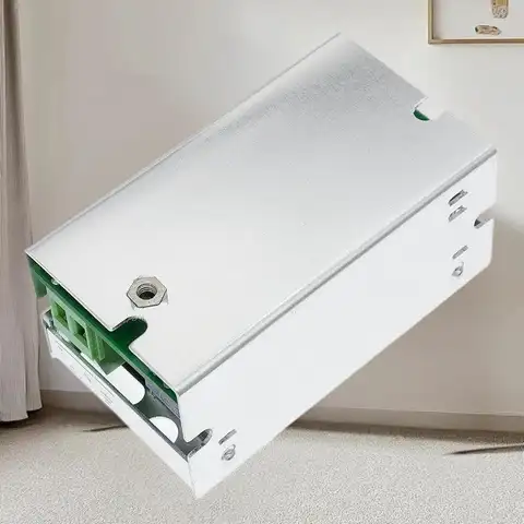 1 Adet 6V-55V Alüminyum Kasalı 10A Şarj Cihazı, Yükseltici Voltaj Güç Kaynağı, DC-DC Boost Dönüştürücü 200W'a Kadar