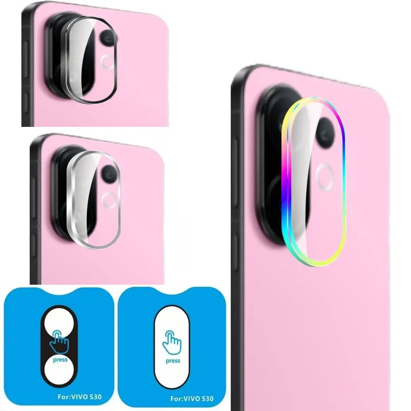 for Vivo S30 Pro Mini Camera Protector Tempered Glass Cover Anti Scratch Colorful Ring Clear Glass Film Black Lens Cap Sticker
for Vivo S30 Pro Mini Camera Protector Tempered Glass Cover Anti Scratch Colorful Ring Clear Glass Film Black Lens Cap Sticker