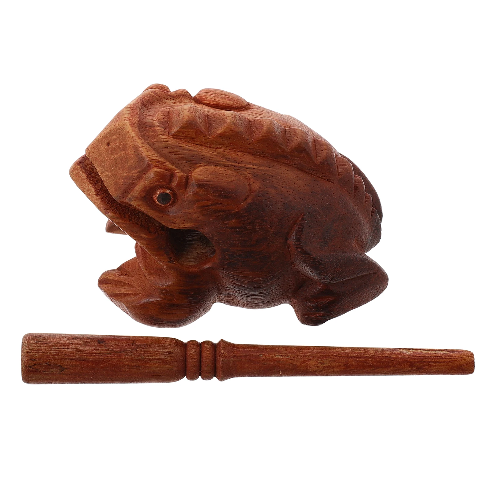 Wooden Frog Guiro Instrument Clear Sound Durable Tactile Experience Portable Easy To Play Halloween Frog Animal Instrument Wood
Wooden Frog Guiro Instrument Clear Sound Durable Tactile Experience Portable Easy To Play Halloween Frog Animal Instrument Wood