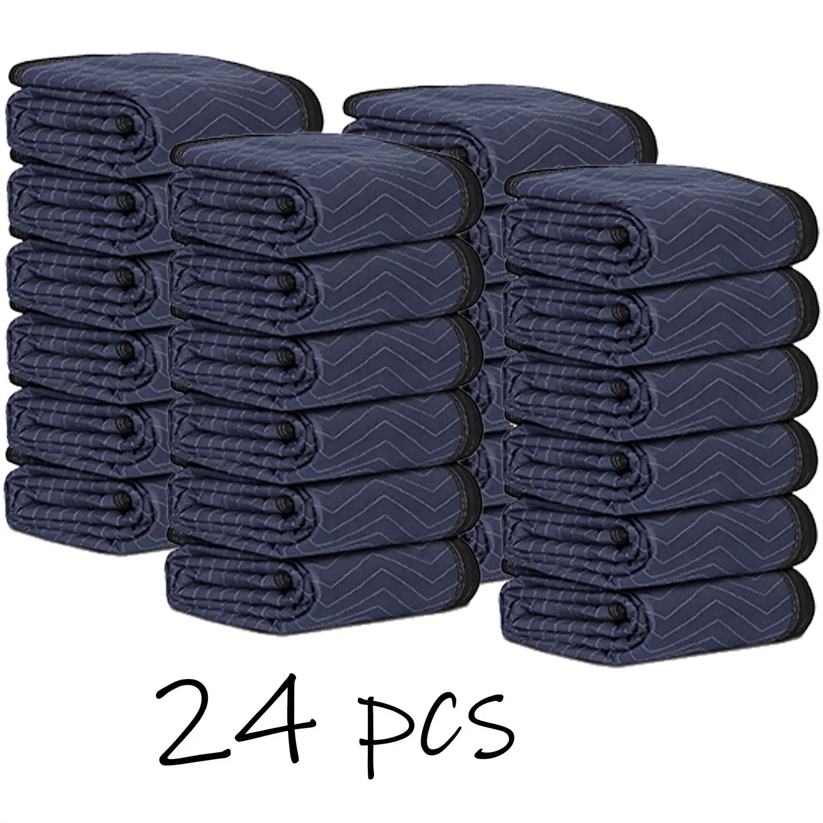 Moving Blankets 80"x72" Furniture Protective 24 Pack Shipping Packing Pads Blue
Moving Blankets 80"x72" Furniture Protective 24 Pack Shipping Packing Pads Blue