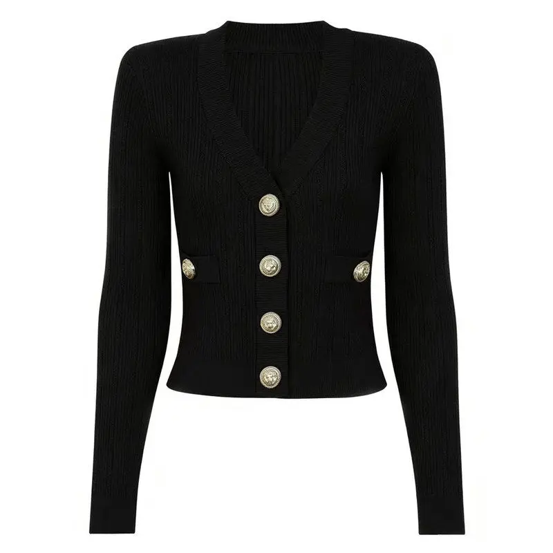 High-End Fashionable Classic Women's Knitted Sweater Coat Spring Autumn New Style Versatile Quality Top Outerwear Cardigan
High-End Fashionable Classic Women's Knitted Sweater Coat Spring Autumn New Style Versatile Quality Top Outerwear Cardigan
