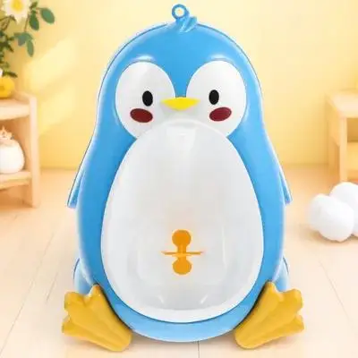 Toddler Urinal for Boys Kids Penguin Shaped Pee Training Portable Toilet Large Capacity Easy Clean Sturdy Design 
Toddler Urinal for Boys Kids Penguin Shaped Pee Training Portable Toilet Large Capacity Easy Clean Sturdy Design