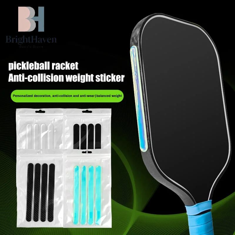 4Pcs Wear-Resistant Pickleball Paddle Weight Tape Increase Strength Universal Paddle Balance Sticker Colorful Shock Absorption
4Pcs Wear-Resistant Pickleball Paddle Weight Tape Increase Strength Universal Paddle Balance Sticker Colorful Shock Absorption