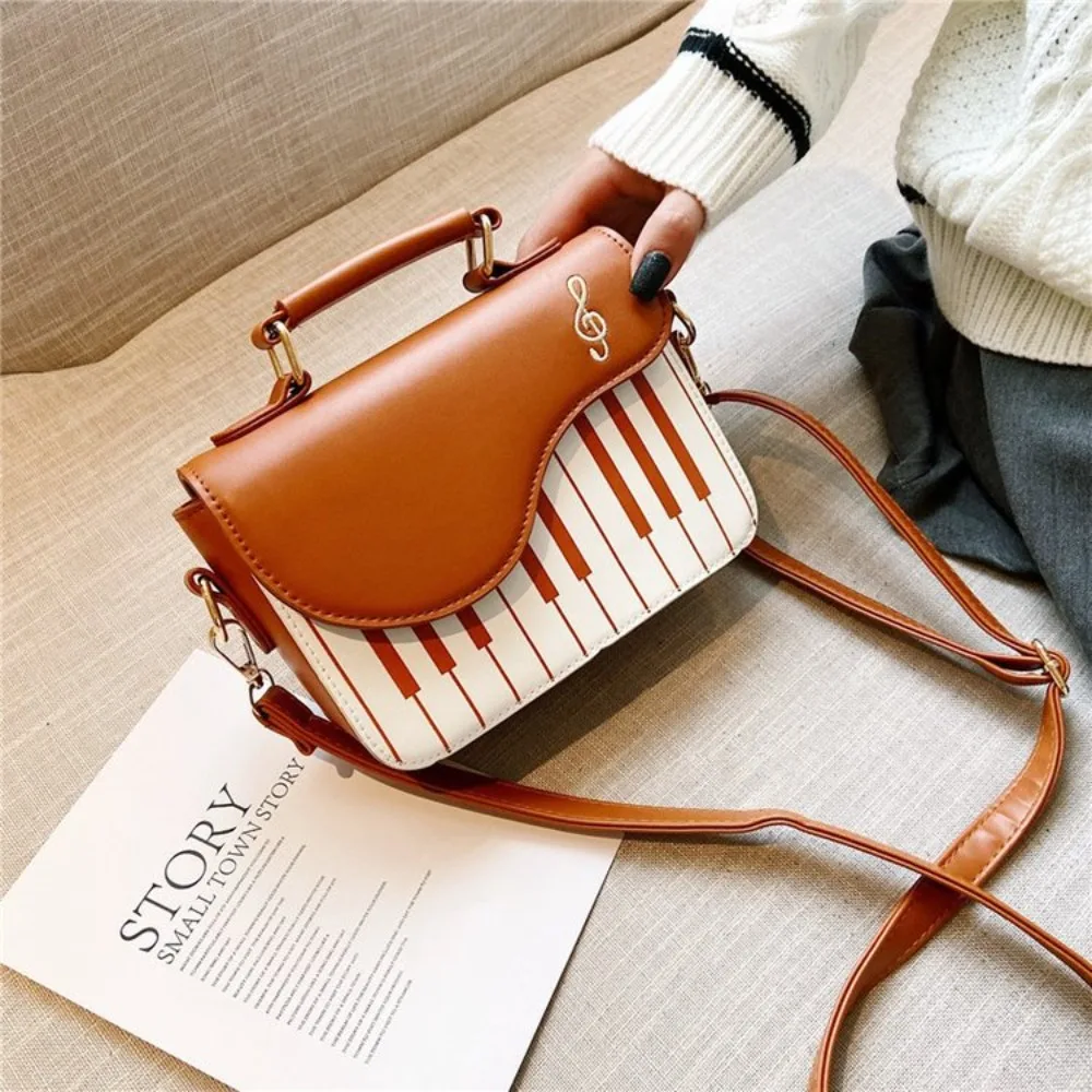 Leisure Vintage Piano Pattern Shoulder Bag Crossbody Black Mini Square Bag Large Capacity Elegent PU Leather Bag Shopping
Leisure Vintage Piano Pattern Shoulder Bag Crossbody Black Mini Square Bag Large Capacity Elegent PU Leather Bag Shopping