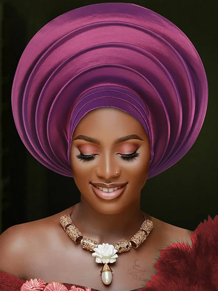 2026 New African Headtie Turban Nigeria Auto Gele Head Wraps Auto Gele Women's Turban Cap Wedding Geles Muslim Head Wraps Bonnet
2026 New African Headtie Turban Nigeria Auto Gele Head Wraps Auto Gele Women's Turban Cap Wedding Geles Muslim Head Wraps Bonnet