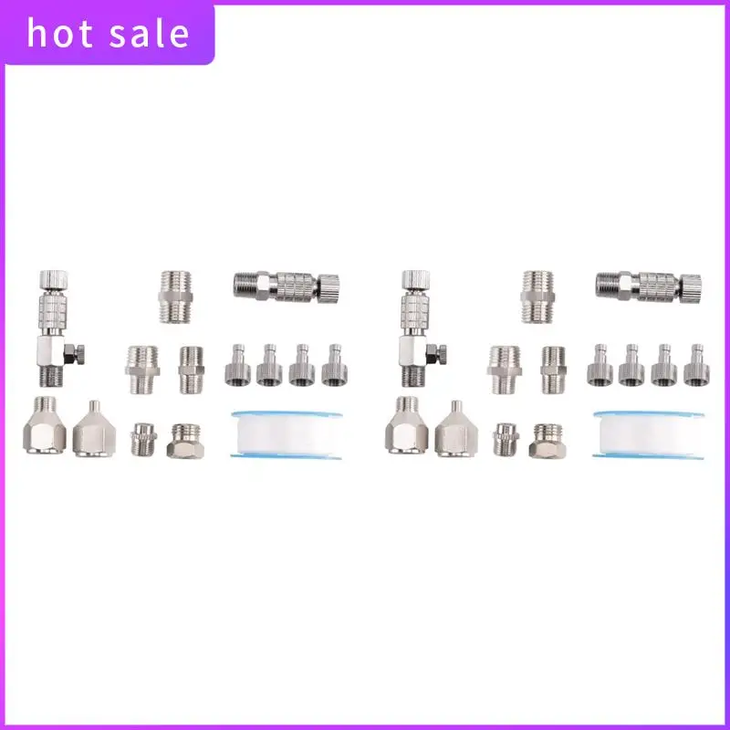 HGSW-28Pcs Airbrush Adapter Set, Airbrush Quick Release Disconnect Couplers, Airbrush Adapter Kit Fitting Connector Kit
HGSW-28Pcs Airbrush Adapter Set, Airbrush Quick Release Disconnect Couplers, Airbrush Adapter Kit Fitting Connector Kit