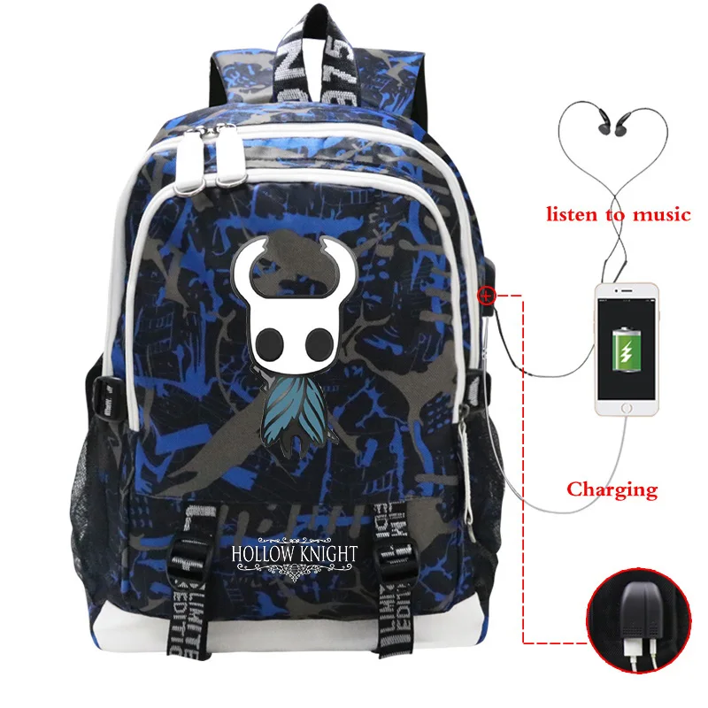 Game Hollow Knigh Printed Backpack Student Large Capacity Canvas Schoolbag Travel Rucksack High Quality Daypack for Boys Mochila
Game Hollow Knigh Printed Backpack Student Large Capacity Canvas Schoolbag Travel Rucksack High Quality Daypack for Boys Mochila