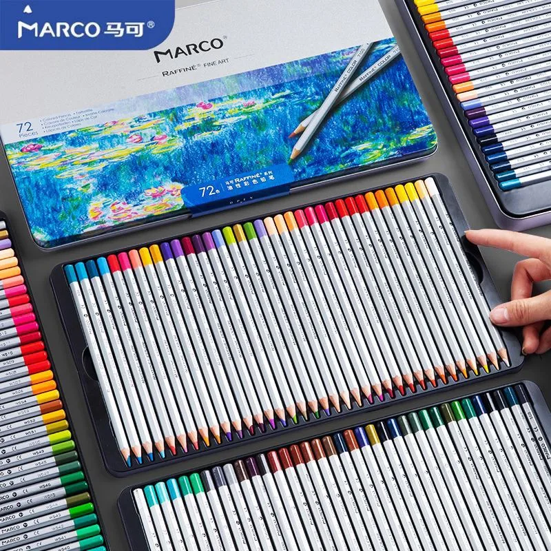 12/24/36/48/72pcs colors Marco Raffine Fine Art Colored Pencils Professional Sketch Colored Pencils School Supplies
12/24/36/48/72pcs colors Marco Raffine Fine Art Colored Pencils Professional Sketch Colored Pencils School Supplies