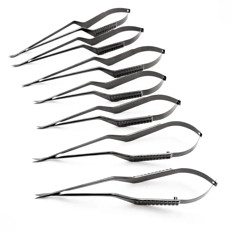 Micro Scissors Black Handle Neuro Micro Scissors Microsurgical Scissors Instruments Stainless Steel
Micro Scissors Black Handle Neuro Micro Scissors Microsurgical Scissors Instruments Stainless Steel