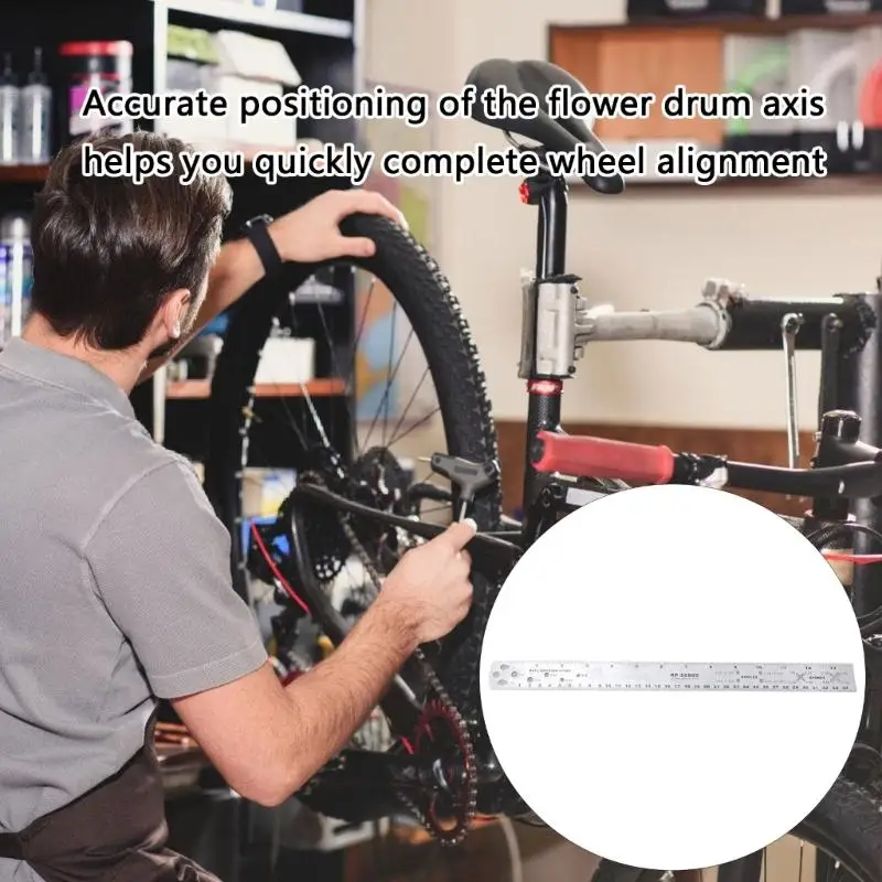 Steel Bike Spoke Length Gauges Hub Axles Alignment Measurement Corrosion Resistant for 13 Inch Wheel Truing D2RD
Steel Bike Spoke Length Gauges Hub Axles Alignment Measurement Corrosion Resistant for 13 Inch Wheel Truing D2RD