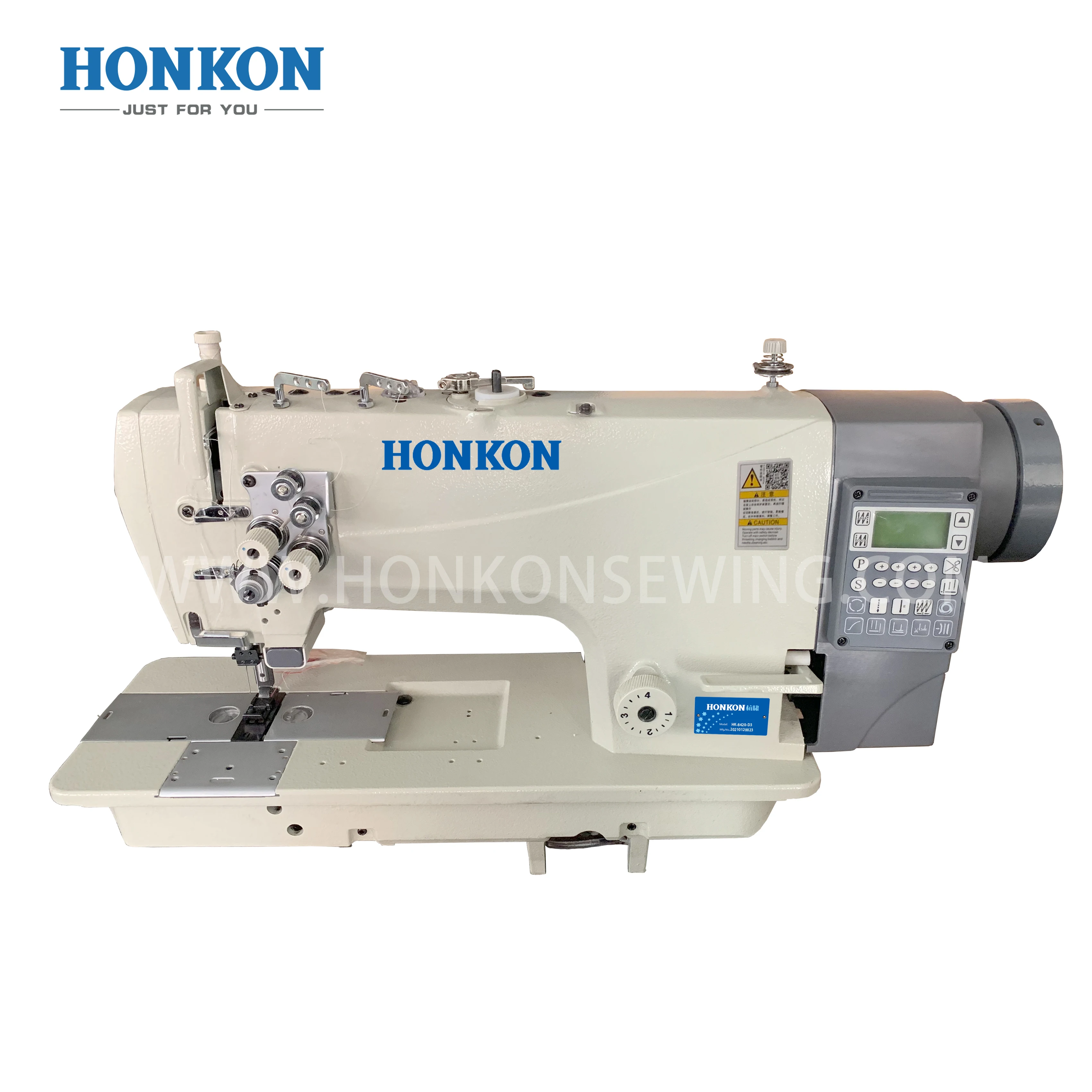 HK842,845 Series of Computerized Industrial Sewing Machine High Speed Double Needle Lockstitch Sewing Machine
HK842,845 Series of Computerized Industrial Sewing Machine High Speed Double Needle Lockstitch Sewing Machine