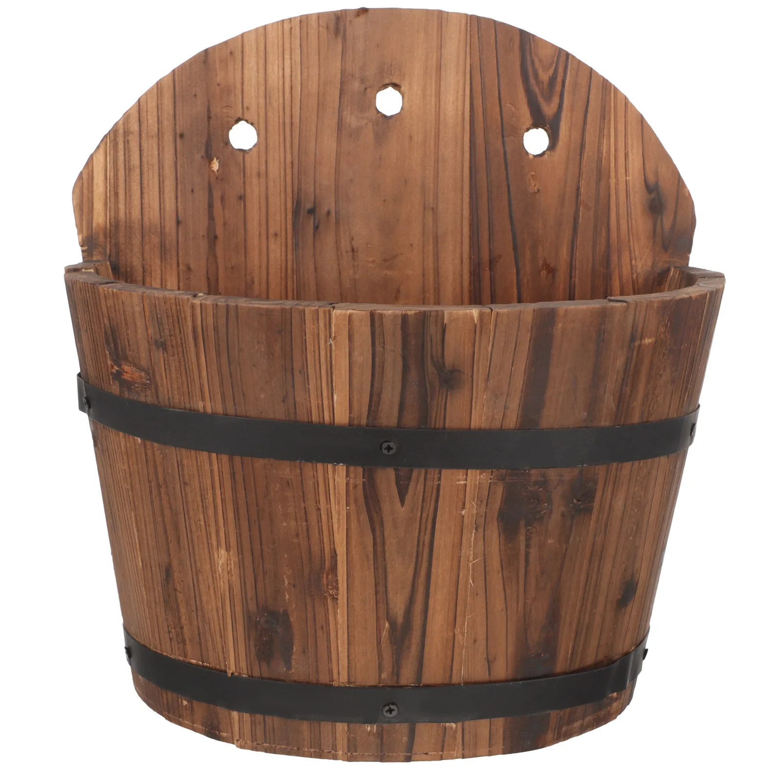 Wall Mounted Flower Pot Stand Hanging Planter Small Size Balcony Garden Decor Wood Planters Durable Craftsmanship
Wall Mounted Flower Pot Stand Hanging Planter Small Size Balcony Garden Decor Wood Planters Durable Craftsmanship