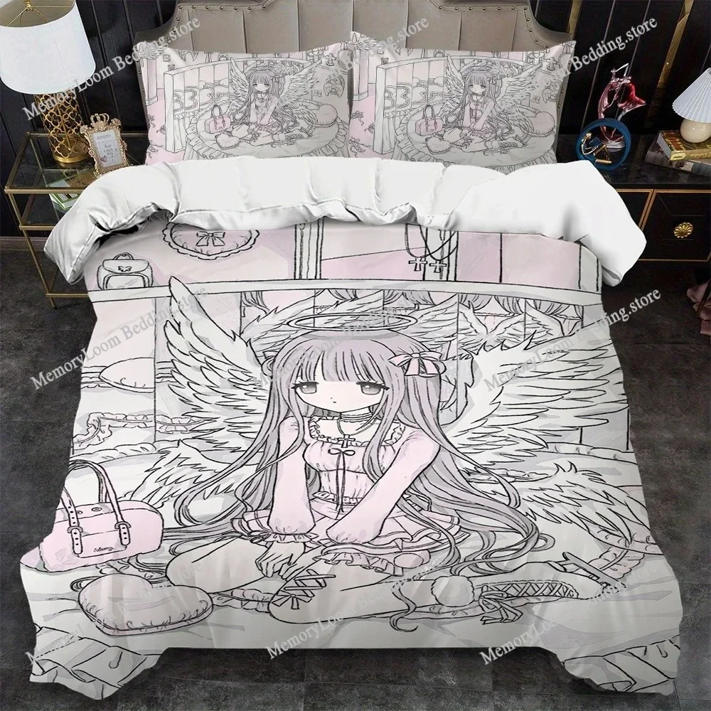 Sweet Pink Girl Angel Duvet Cover Set Home Style Bedding Soft Laundry Cotton Bed Student Dormitory Gift Home Textileextile963
Sweet Pink Girl Angel Duvet Cover Set Home Style Bedding Soft Laundry Cotton Bed Student Dormitory Gift Home Textileextile963