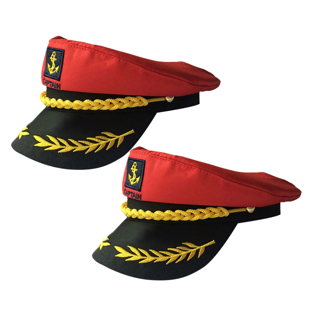 2Pcs Embroidered Navy Hat Unique Design Classic Captain Sailor Cap for Themed Parties Cosplay Nautical Celebrations
2Pcs Embroidered Navy Hat Unique Design Classic Captain Sailor Cap for Themed Parties Cosplay Nautical Celebrations