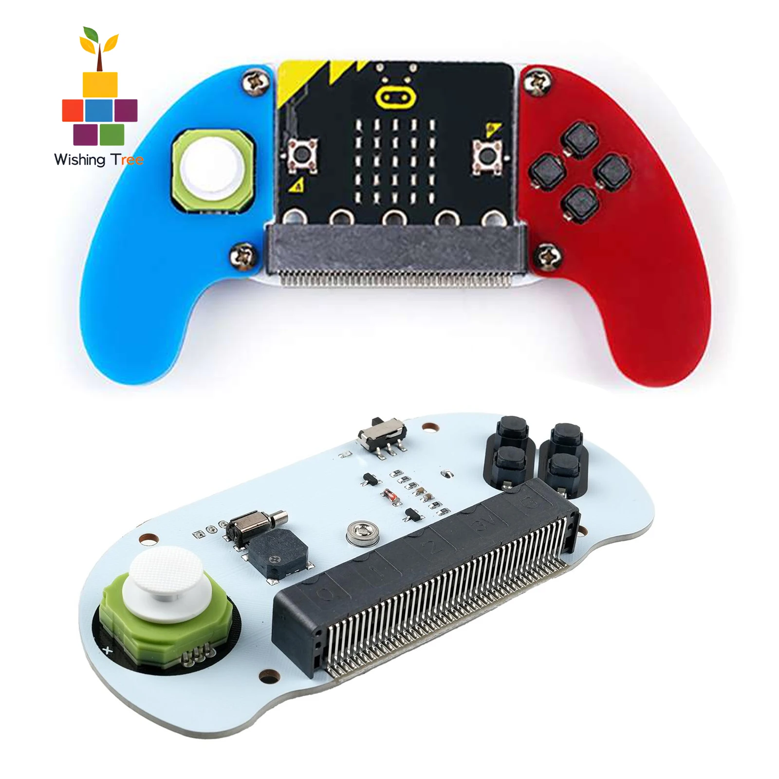 ELECFREAKS Micro:bit Joystick:bit V2 Kit with Acrylic Case - Game Controller for Microbit Coding Projects
ELECFREAKS Micro:bit Joystick:bit V2 Kit with Acrylic Case - Game Controller for Microbit Coding Projects