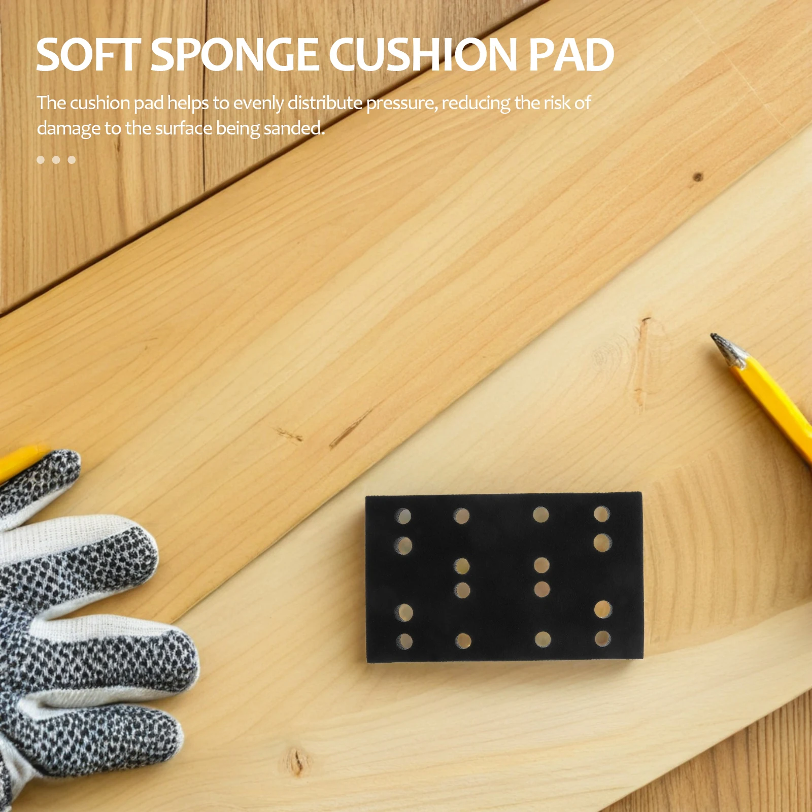 Sponge Cushioning Pad Sander Replacement Sandpaper Drill Attachment Micro Sanding Buffer Pads Polishing Disc Grinding Durable
Sponge Cushioning Pad Sander Replacement Sandpaper Drill Attachment Micro Sanding Buffer Pads Polishing Disc Grinding Durable