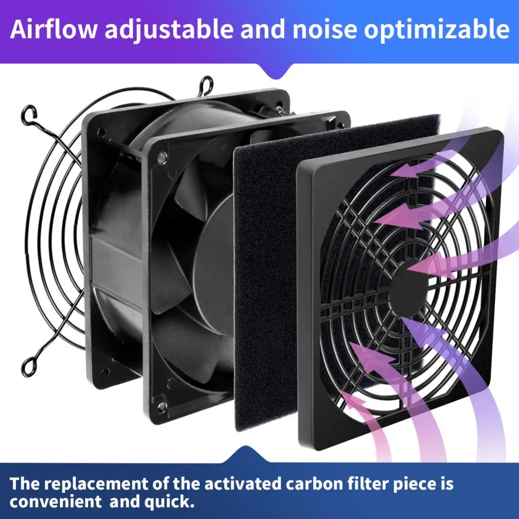 115V Solder Smoker Absorber Remover Fume Extractor Smoke Prevention DIY Working Cooling Fan Soldering with spare Carbon filter
115V Solder Smoker Absorber Remover Fume Extractor Smoke Prevention DIY Working Cooling Fan Soldering with spare Carbon filter
