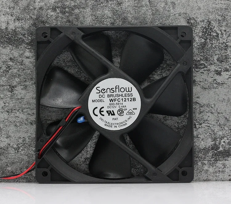 Ltsf For Delta WFC1212B DC 12V 0.44A 120x120x25mm 2-Wire Server Cooling Fan 12cm
Ltsf For Delta WFC1212B DC 12V 0.44A 120x120x25mm 2-Wire Server Cooling Fan 12cm