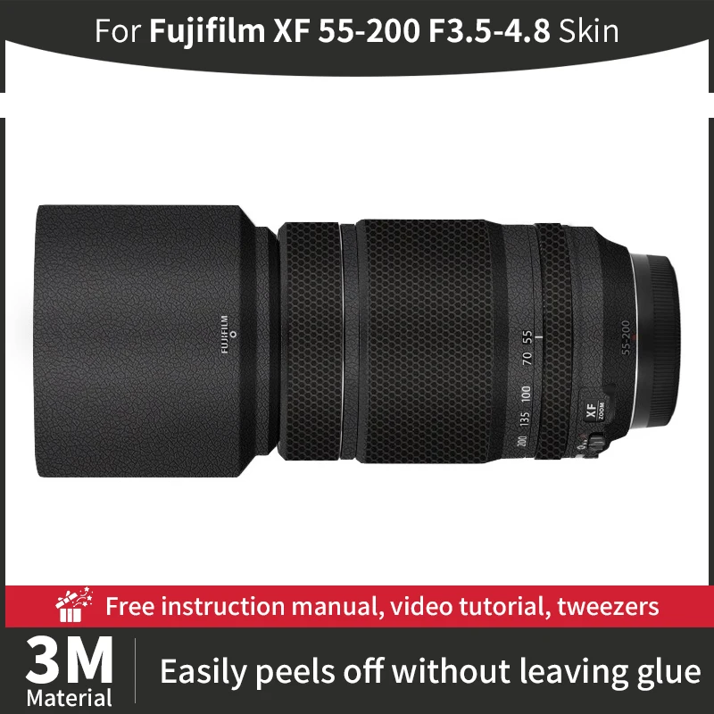 Для Fujifilm 55-200 мм кожу объектива камеры Fujifilm XF 55-200 мм F3,5-4,8 кожу объектива против царапин наклейка на объектив камеры защитная пленка
Для Fujifilm 55-200 мм кожу объектива камеры Fujifilm XF 55-200 мм F3,5-4,8 кожу объектива против царапин наклейка на объектив камеры защитная пленка