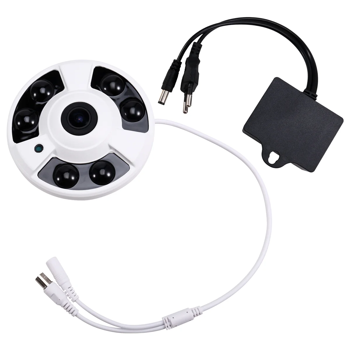 A43I! 5MP Wifi Camera Fisheye Lens Panoramic Camera Audio Record Motion Detection EU Plug
A43I! 5MP Wifi Camera Fisheye Lens Panoramic Camera Audio Record Motion Detection EU Plug