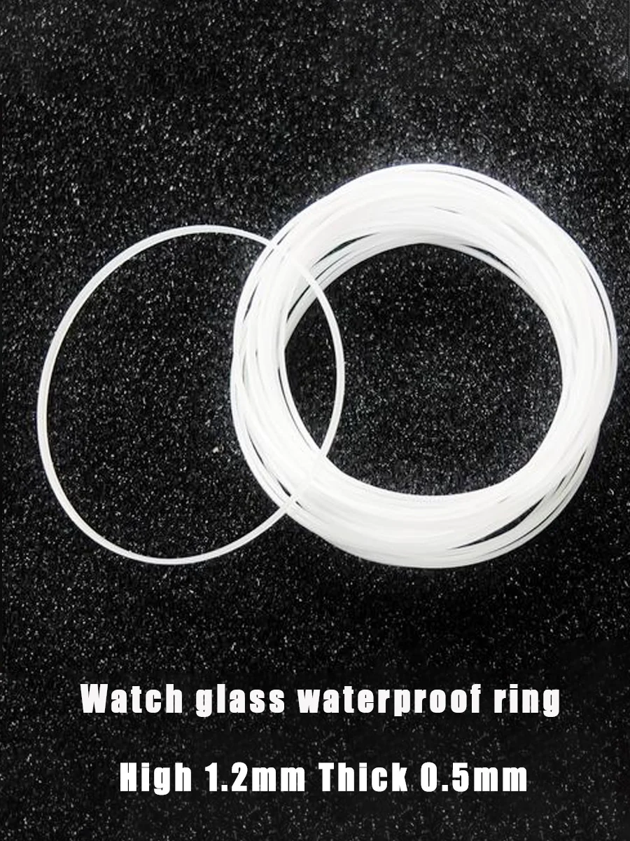 2/5PCS Watch Glass Gasket Dia 25mm-40mm High 1.2mm Thick 0.5mm 0.55mm O-Ring Watch Glass Waterproof Ring
2/5PCS Watch Glass Gasket Dia 25mm-40mm High 1.2mm Thick 0.5mm 0.55mm O-Ring Watch Glass Waterproof Ring