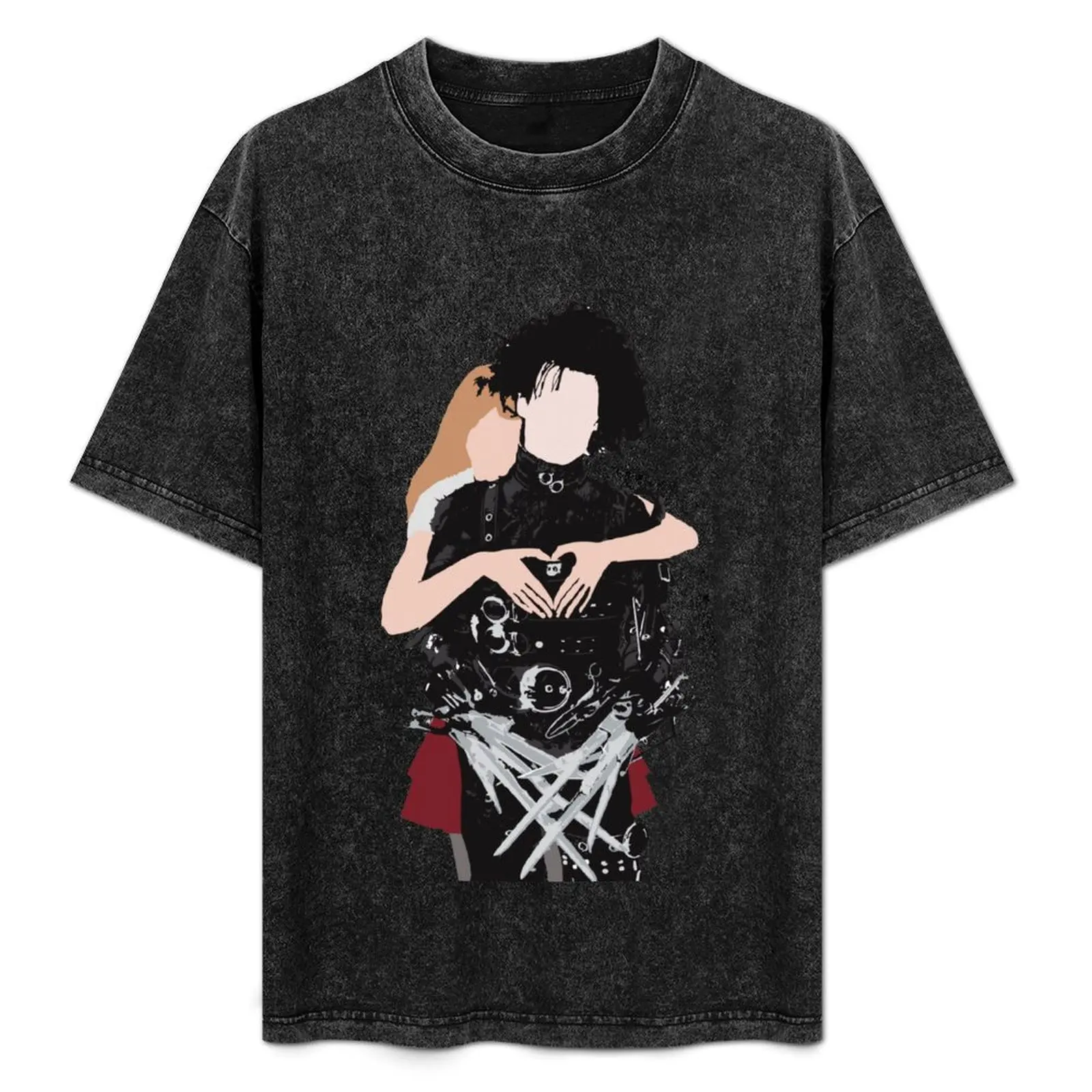 Edward Scissorhands Heart Graphic T-Shirt Sweat Resistant Workout Tee Shirt
Edward Scissorhands Heart Graphic T-Shirt Sweat Resistant Workout Tee Shirt
