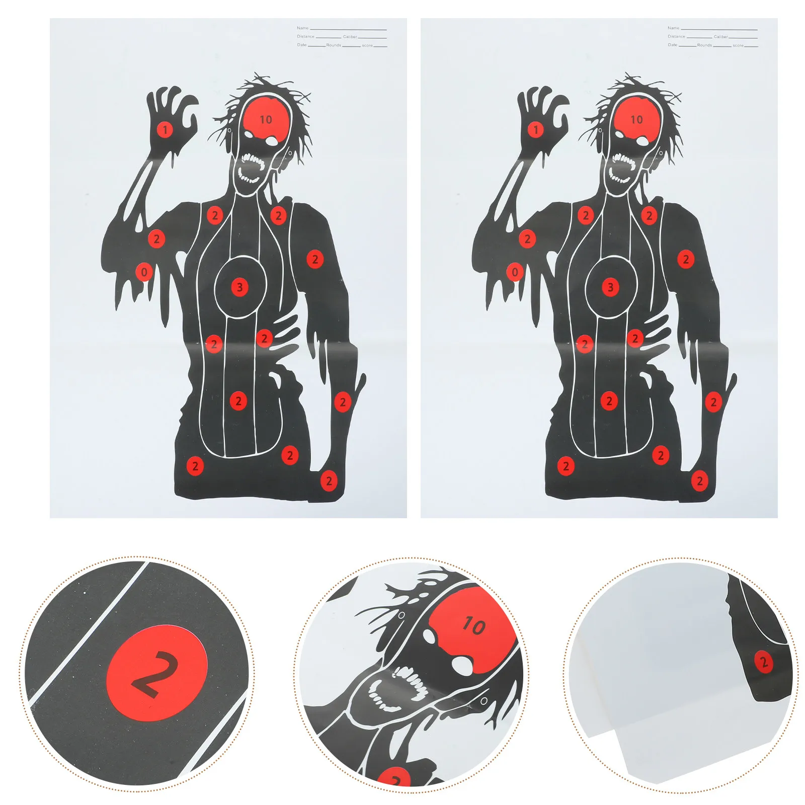 2pcs Head Chest Target Stickers Practical Training Paper For Archery Dart Throwing Game Practice Body Spot Aim Sheets
2pcs Head Chest Target Stickers Practical Training Paper For Archery Dart Throwing Game Practice Body Spot Aim Sheets