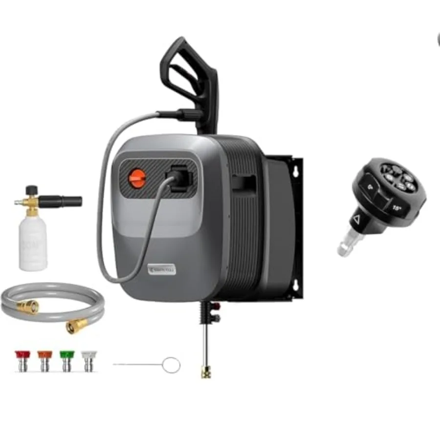 Регулируемая насадка для мойки высокого давления 6-в-1 с быстрой сменой, быстроразъемное соединение 1/4 дюйма и насадка Grandfalls для мойки высокого давления G20 Pro, 2500 PSI 2.2
Регулируемая насадка для мойки высокого давления 6-в-1 с быстрой сменой, быстроразъемное соединение 1/4 дюйма и насадка Grandfalls для мойки высокого давления G20 Pro, 2500 PSI 2.2