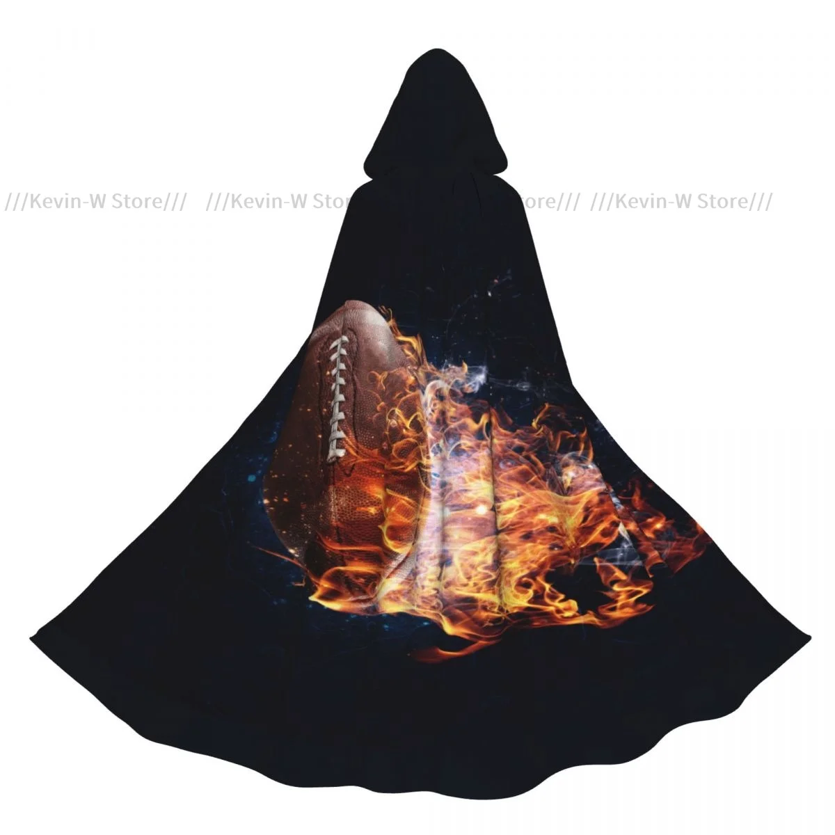 Unisex Witch Party Reversible Hooded Adult Vampires Cape Cloak American Football With Fire
Unisex Witch Party Reversible Hooded Adult Vampires Cape Cloak American Football With Fire