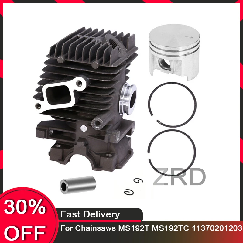 37MM Cylinder Piston Kit For Chainsaws MS192T MS192TC 11370201203
37MM Cylinder Piston Kit For Chainsaws MS192T MS192TC 11370201203