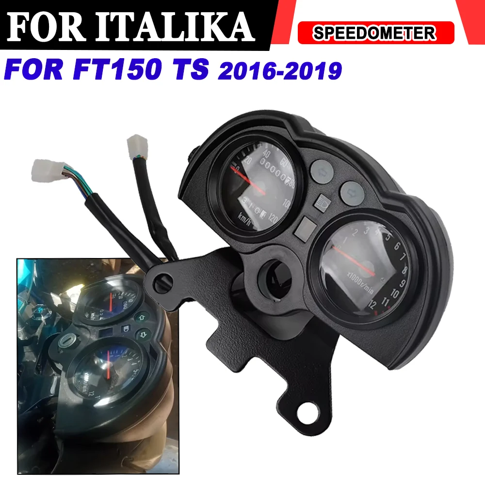 For Italika FT150 TS 2016 - 2019 Motorcycle Dashboard Speedometer Tachometer Odometer Digital Display Universal Fit Accessories
For Italika FT150 TS 2016 - 2019 Motorcycle Dashboard Speedometer Tachometer Odometer Digital Display Universal Fit Accessories