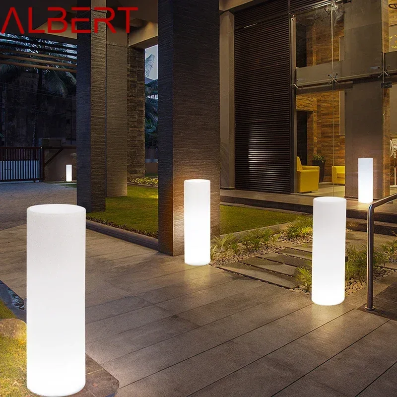 ALBERT Modern Cylinder Landscape Lamp Creative Outdoors LED Lawn Light Remote Control Waterproof IP65 for Hotel Garden
ALBERT Modern Cylinder Landscape Lamp Creative Outdoors LED Lawn Light Remote Control Waterproof IP65 for Hotel Garden
