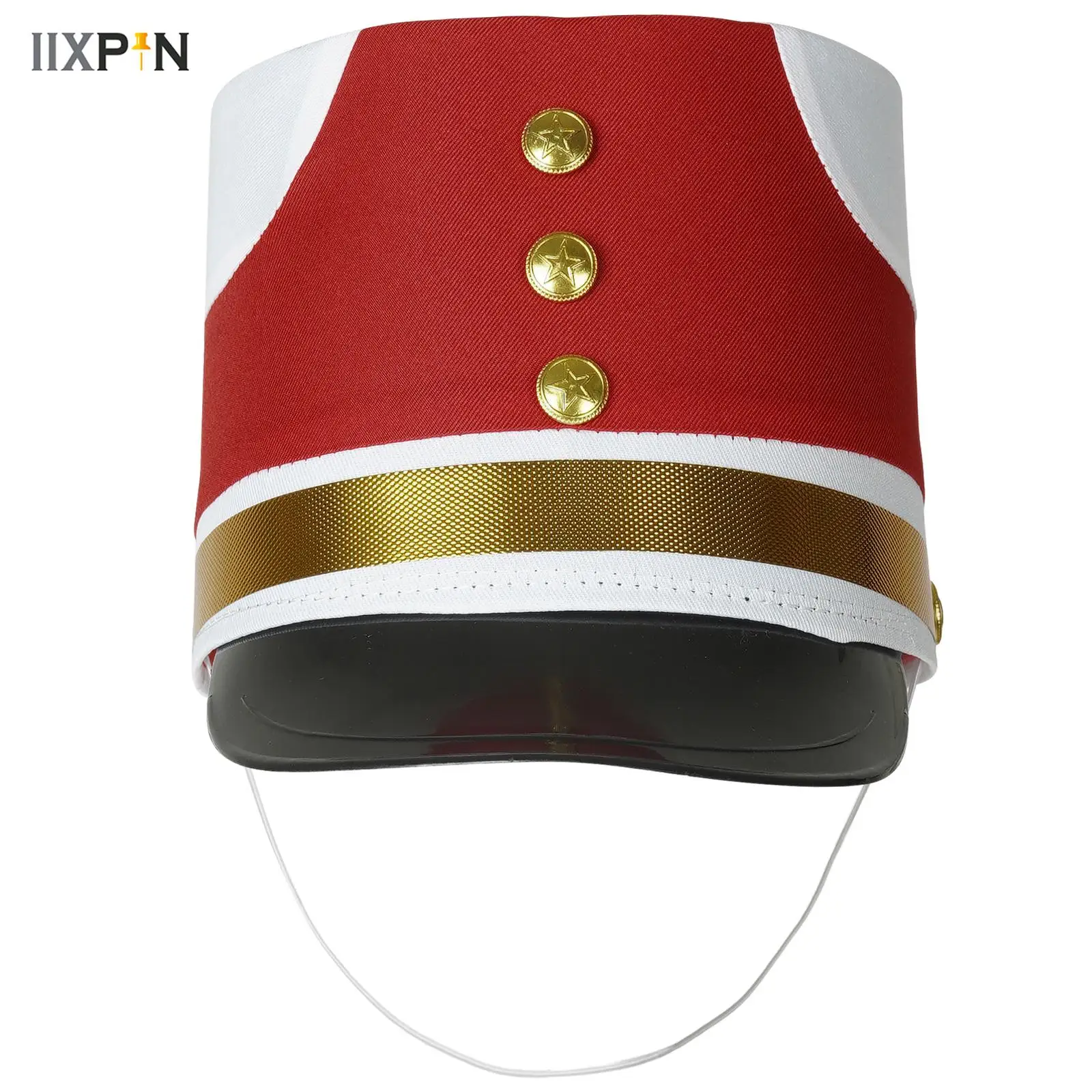 Halloween Drum Band Top Hat Theme Party Cosplay Cap Props Contrast Color Royal Soldier Hat School Stage Performance Accessory
Halloween Drum Band Top Hat Theme Party Cosplay Cap Props Contrast Color Royal Soldier Hat School Stage Performance Accessory