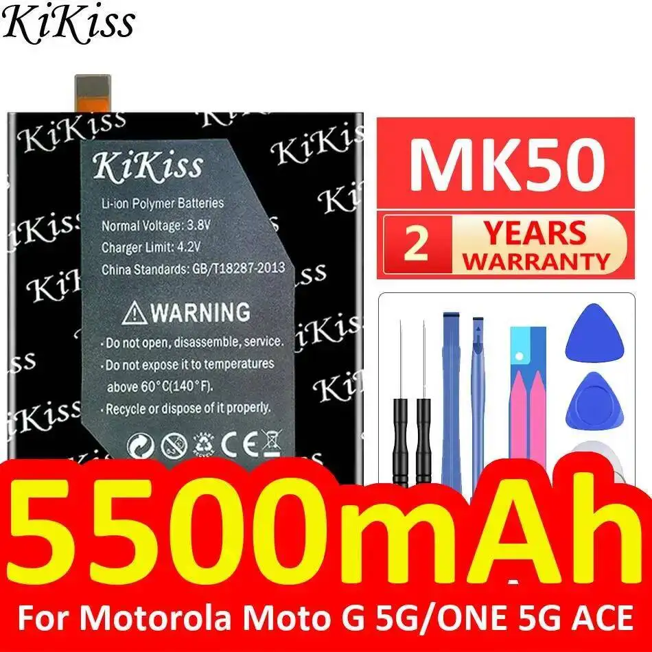 5500Mah For Motorola Moto G 5G One Ace MK50 Mobile Phone Battery Long-Lasting
5500Mah For Motorola Moto G 5G One Ace MK50 Mobile Phone Battery Long-Lasting