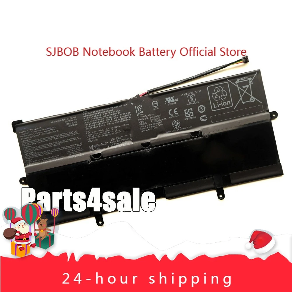Genuine C21N1613 Battery for ASUS Chromebook Flip C302C C21PQC5 0B200-0228000 laptop battery
Genuine C21N1613 Battery for ASUS Chromebook Flip C302C C21PQC5 0B200-0228000 laptop battery