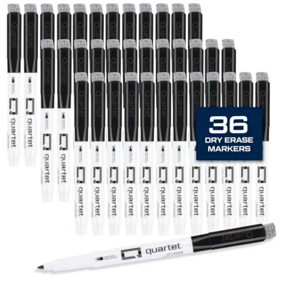 Dry Erase Markers, White Board Dry Erase Markers with DryGuard Ink Protection, Office Essentials,,36 Pack
Dry Erase Markers, White Board Dry Erase Markers with DryGuard Ink Protection, Office Essentials,,36 Pack